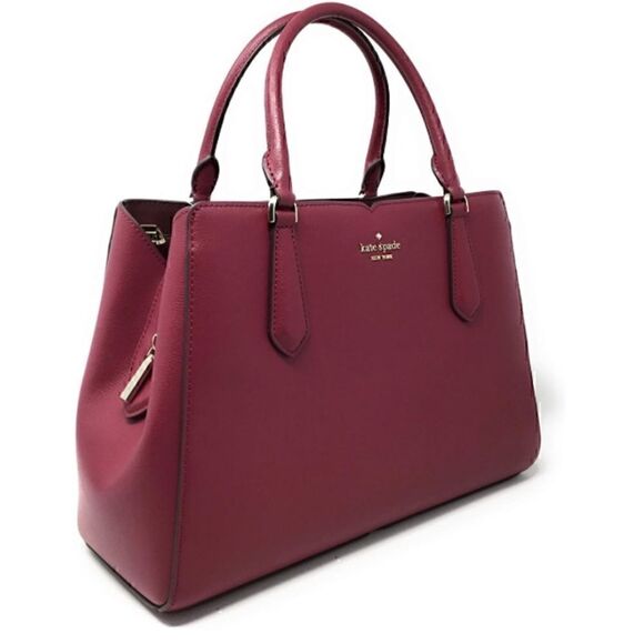 KATE SPADE TIPPY SMALL LEATHER SATCHEL BAG NWT - Picture 2 of 15